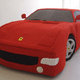 Illustration for article titled Knitted 1:1 Scale Ferrari Makes Perfect Xmas Stocking